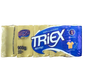 SABAO EM BARRA TRIEX NEUTRO PCT 800GR (5UN) 