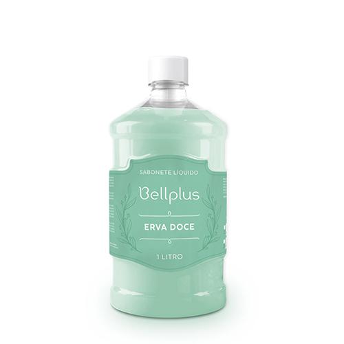 SABONETE LIQUIDO BELLPLUS FR 1LT ERVA DOCE 