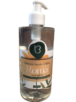 SABONETE LIQUIDO BELLPLUS VALVULA 500ML ROMA NEUTRALIZA ODORES