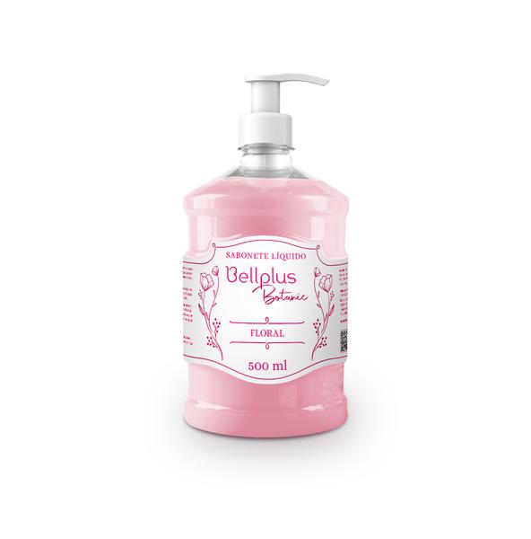 SABONETE LIQUIDO BELLPLUS VALVULA 500ML FLORAL 