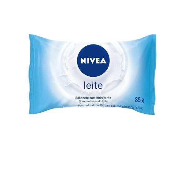 SABONETE NIVEA PCT 85GR LEITE