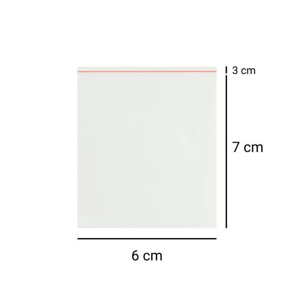 SACO ADESIVADO N04 6X7 - 3 CM PCT 100 UN 