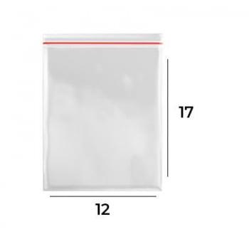 SACO HERMETICO ZIP VABENE 12X17 PCT 50UN 