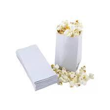 SACO PAPEL PIPOCA 2 KAMBE PCT 500UN BRANCO MONOLUCIDO 