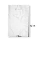 SACOLA ALCA VAZADA 20X30 PCT 1KG BRANCA