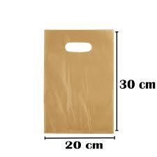 SACOLA ALCA VAZADA 20X30 PCT 1KG OURO