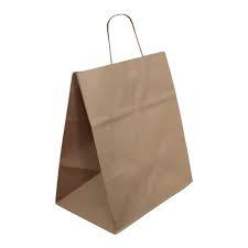 SACOLA DE PAPEL PLUMA GRANDE LISA PCT 20UN 