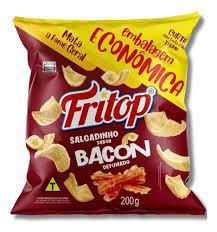 SALGADINHO FRITOP PCT 200GR BACON DEFUMADO