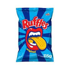 SALGADINHO RUFFLES PCT 115GR ORIGINAL