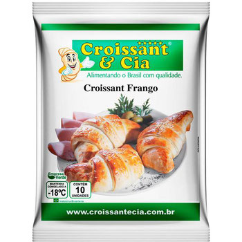 SALGADO CONG. C&CIA CROISSANT FRANGO PCT 10UN 