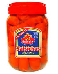 SALSICHA CONSERVA APERITIVO 2 KG SAO LUIZ 