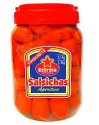 SALSICHA CONSERVA APERITIVO 2 KG SAO LUIZ 