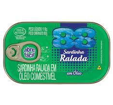 SARDINHA 88 LT 110GR RALADA EM OLEO