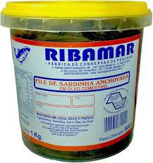 SARDINHA ANCHOVADA RIBAMAR PT 900GR 
