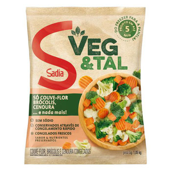SELETA CONG. SADIA MIX VEGETAIS PCT 1.05KG 