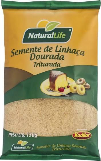 SEMENTE DE LINHACA DOURADA NATURAL LIFE PCT 150GR 