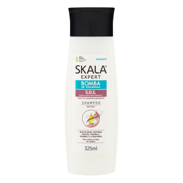 SHAMPOO SKALA FR 325ML BOMBA DE VITAMINAS