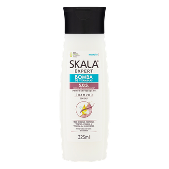 SHAMPOO SKALA FR 325ML BOMBA DE VITAMINAS