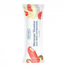 SORVETE PALITO ICE BY NICE MORANGO LEITE CONDENSADO 