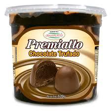 SORVETE PREMIATTO PT 850GR CHOCOLATE TRUFADO 