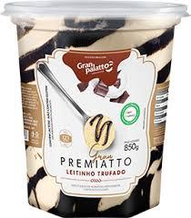 SORVETE PREMIATTO PT 850GR LEITE NINHO TRUFADO 