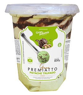 SORVETE PREMIATTO PT 850GR. PISTACHE TRUFADO 