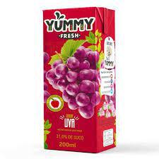 SUCO NECTAR YUMMY FRESH TP 200ML UVA MACA