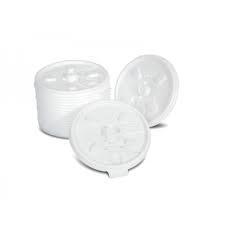 TAMPA COPO ISOPOR 100 ML PCT 100 UN. MEIWA 