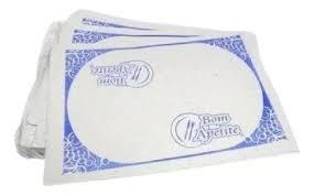 TOALHA BANDEJA BOM APETITE ESTAMPA PCT 500 UN. 