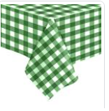 TOALHA PEROLIZADA 78X78 PCT 10UN XADREZ VERDE ESCURO