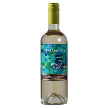 VINHO CHILENO SANTA CAROLINA VD 750ML BRANCO SUAVE