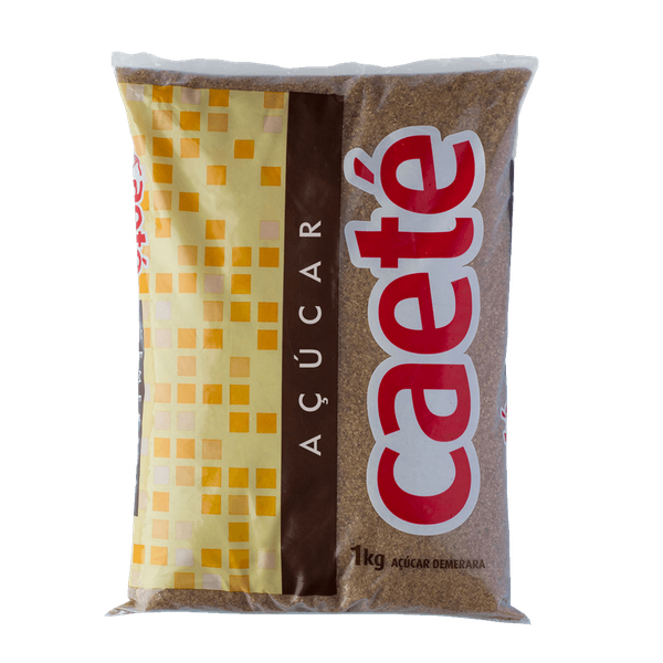 ACUCAR CAETE 1KG DEMERARA