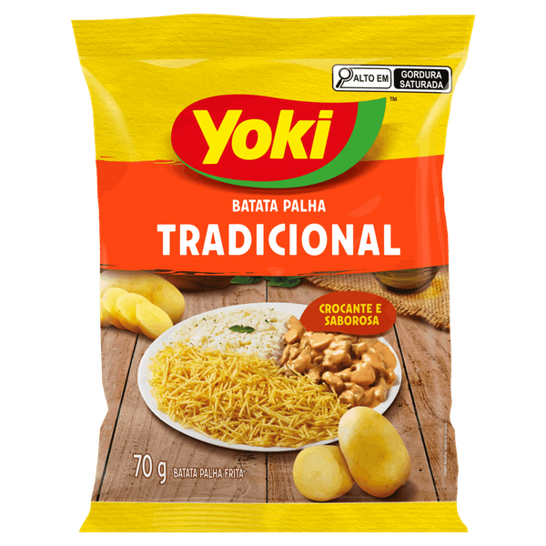 BATATA PALHA YOKI 70G TRADICIONAL