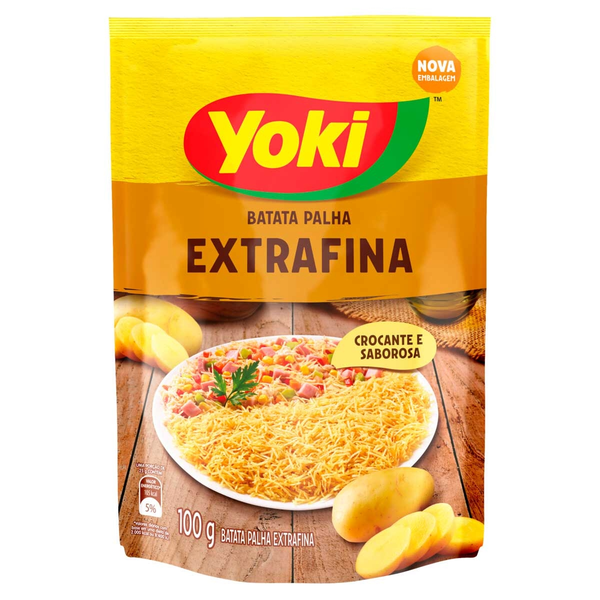 BATATA PALHA YOKI EXTRA FINA 100G