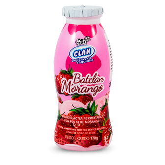 BEB LACTEA BATCLAN MORANGO 170G