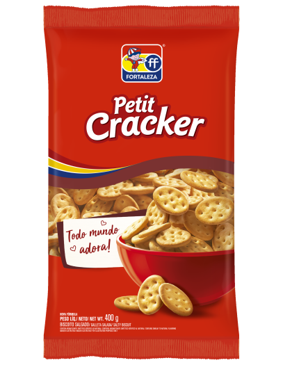 BISCOITO FORTALEZA PETIT CRACKER 400G