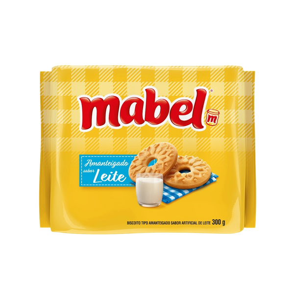 BISCOITO MABEL 300G LEITE