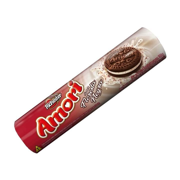 BISCOITO RECHEADO AMORI 125G FLORESTA NEGRA