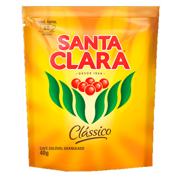 CAFE SANTA CLARA CLASSICO SCH 40G SOLUVEL