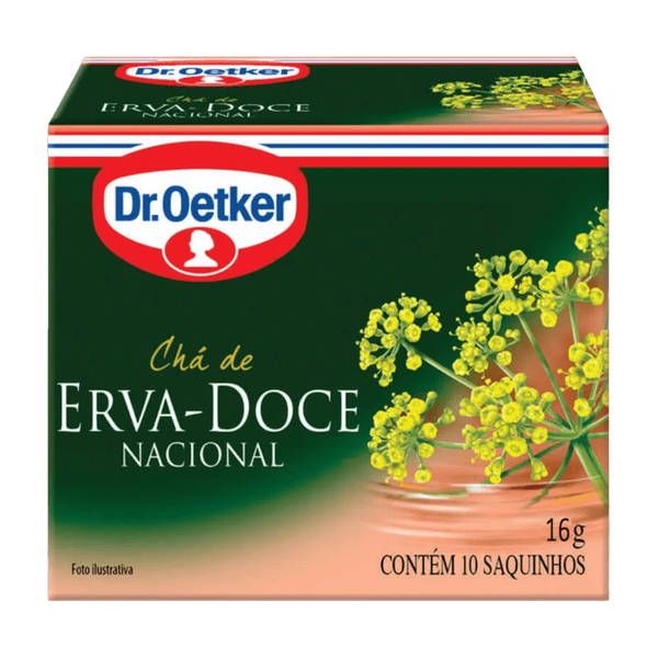 CHA OETKER C/10 ERVA DOCE