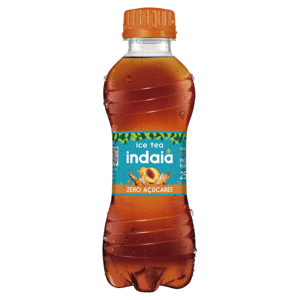 CHA PRETO INDAIA 250ML PESSEGO