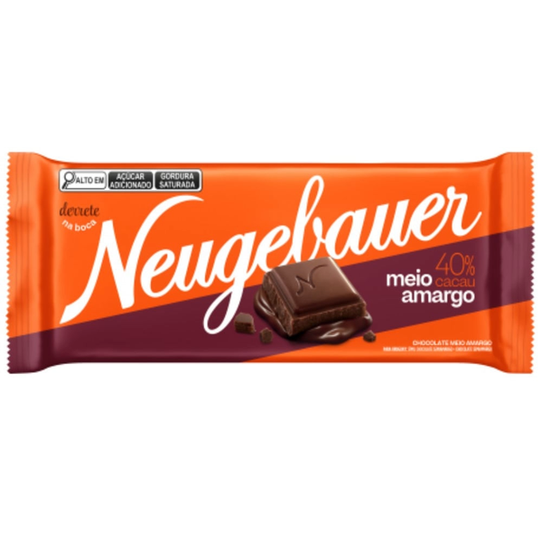 CHOC NEUGEBAUER BARRA 80G MEIO AMARGO