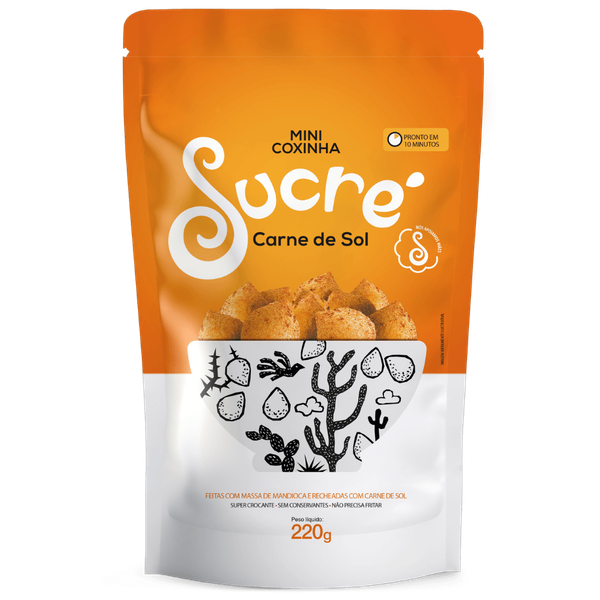 COXINHA DE CARNE DO SOL SUCRE 220G