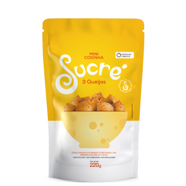 COXINHA DE QUEIJO SUCRE 220G