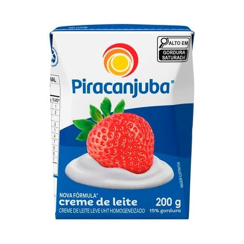 CREME DE LEITE PIRACANJUBA 200G