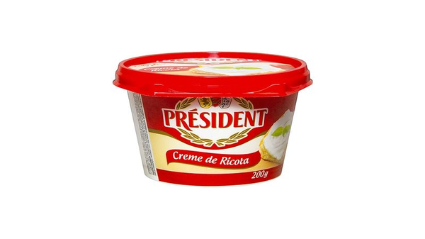 CREME DE RICOTA TRAD 200G PRESIDENT
