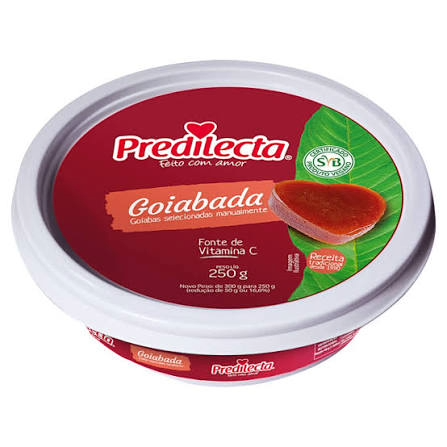 DOCE GOIABADA PREDILECTA 250G