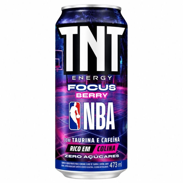 ENERGETICO TNT NBA 473ML ZERO ACUCAR BERRY FOCUS