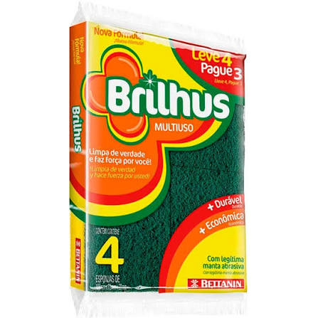 ESPONJAS BRILHUS LV4PG3UN