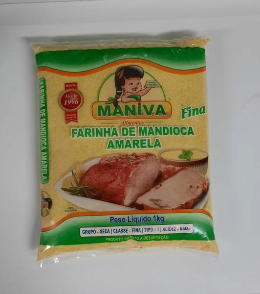 FARINHA AMARELA MANIVA FINA 1KG
